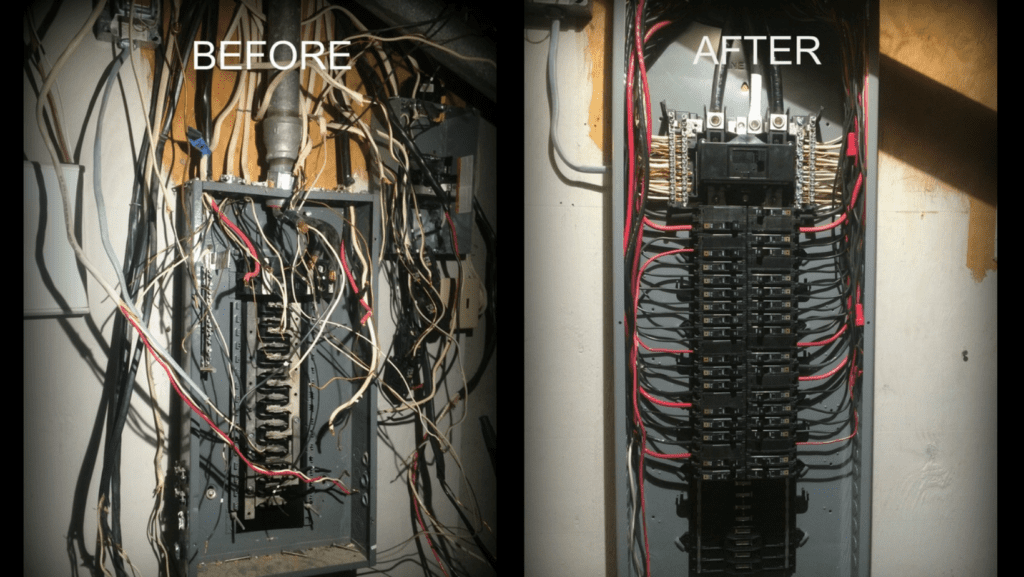 Electrical Panel Cleanup